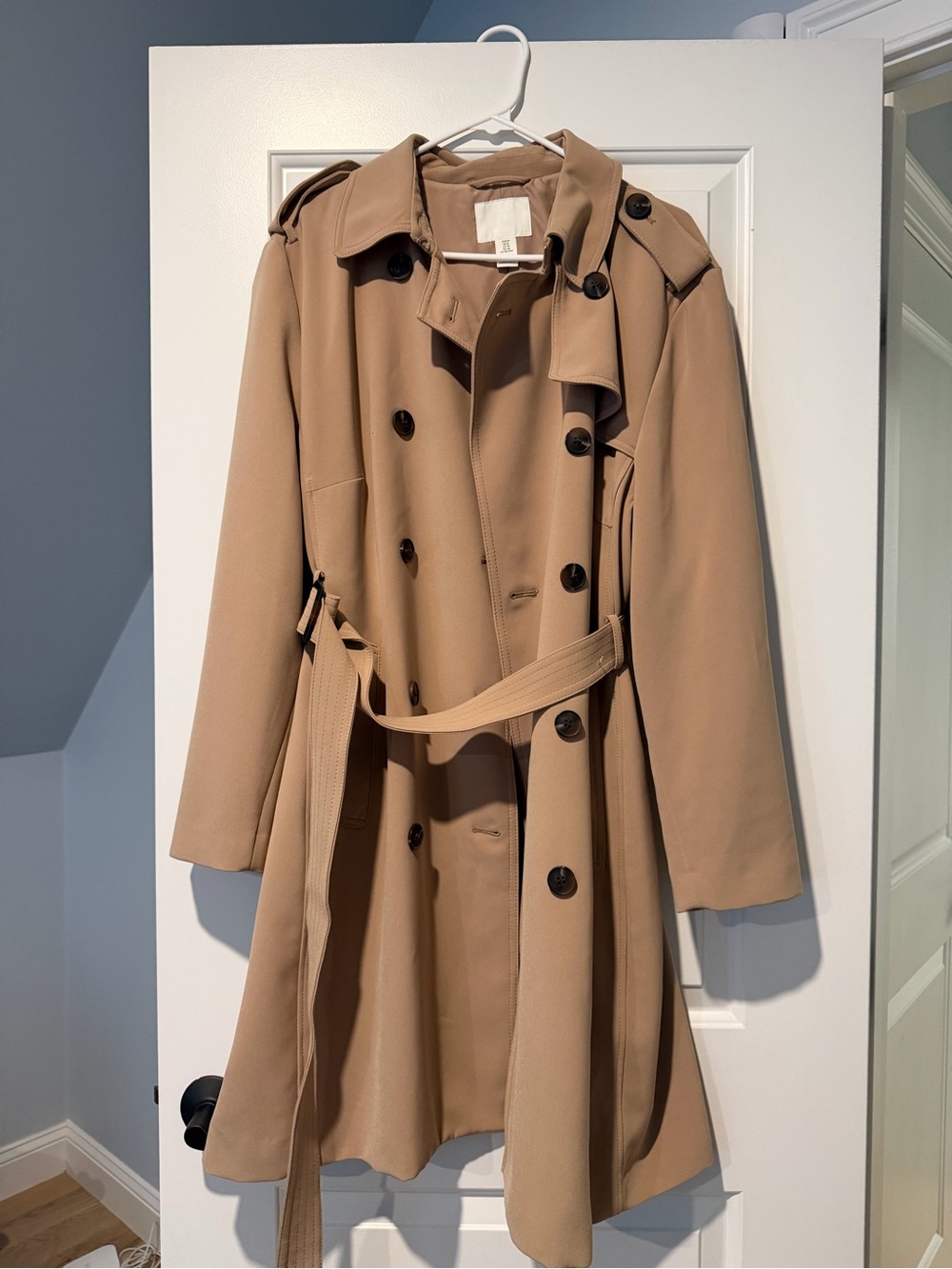 H&M - Classic Double Breasted Trench Coat XL